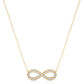 Infinity Diamond Necklace